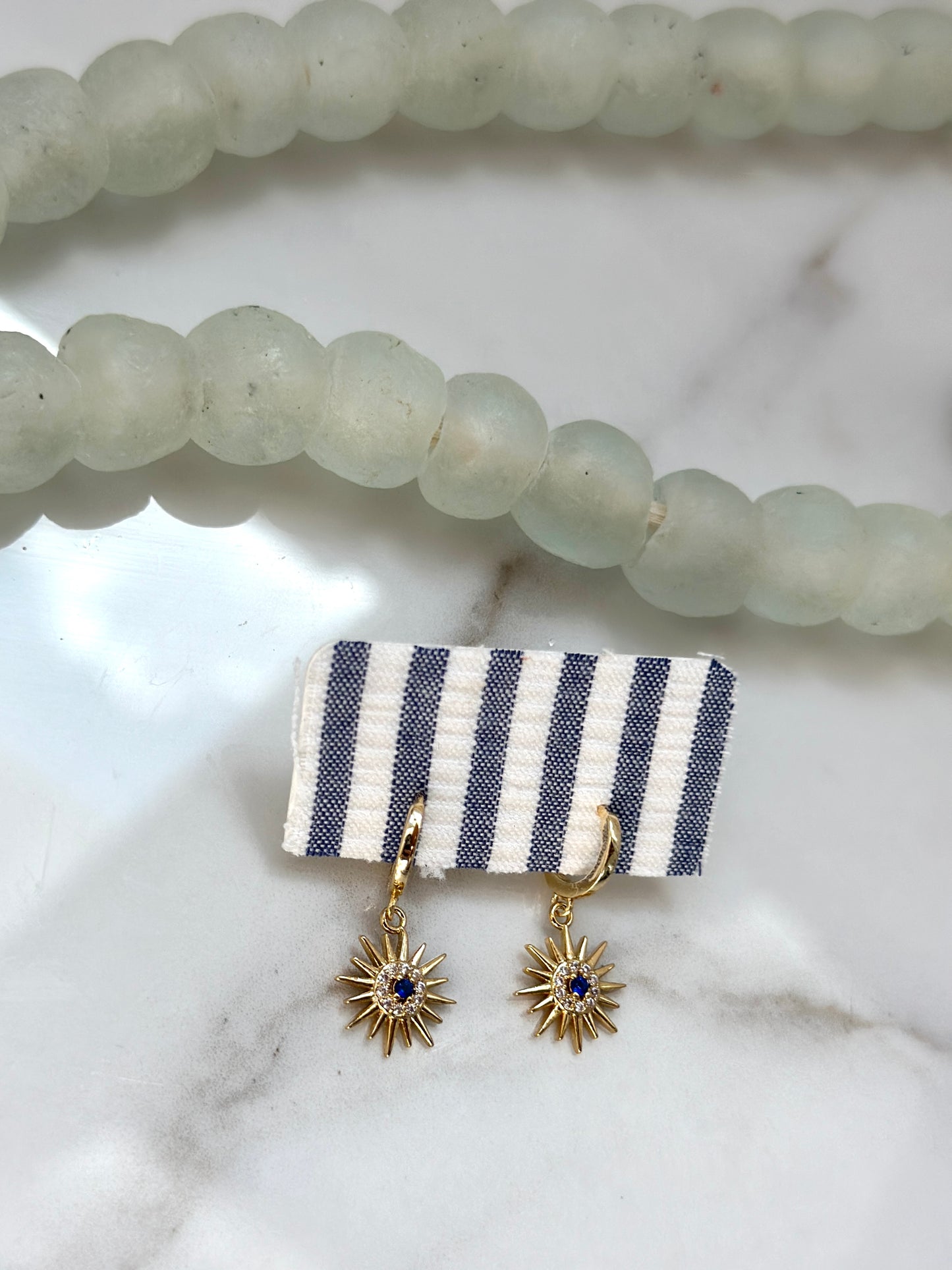 The Marina Starburst Hoops