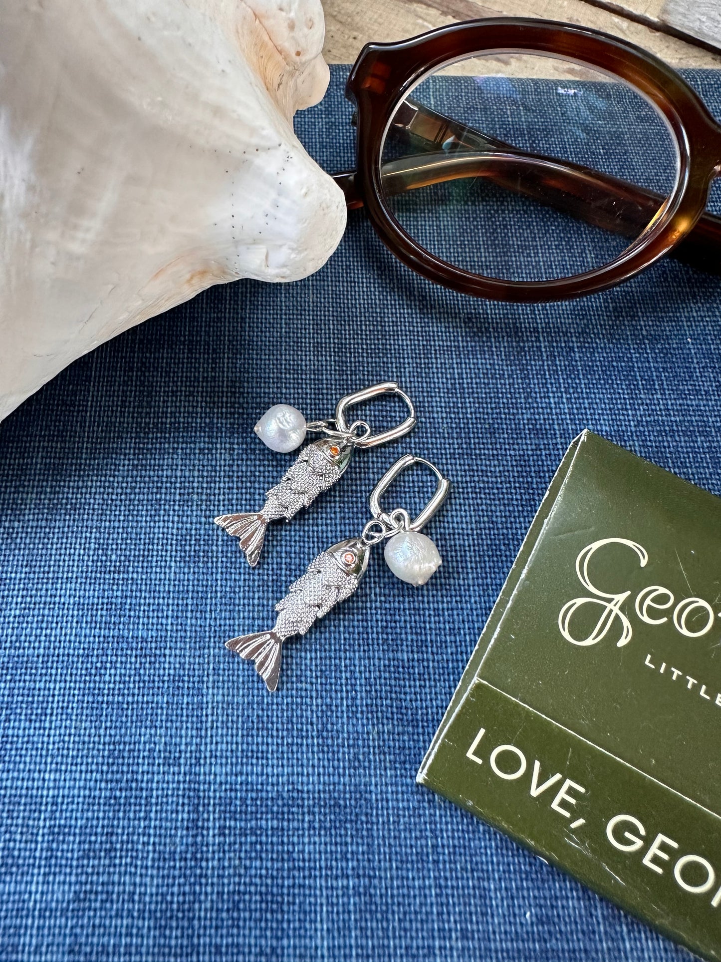 The Maritt Row Fish Earrings