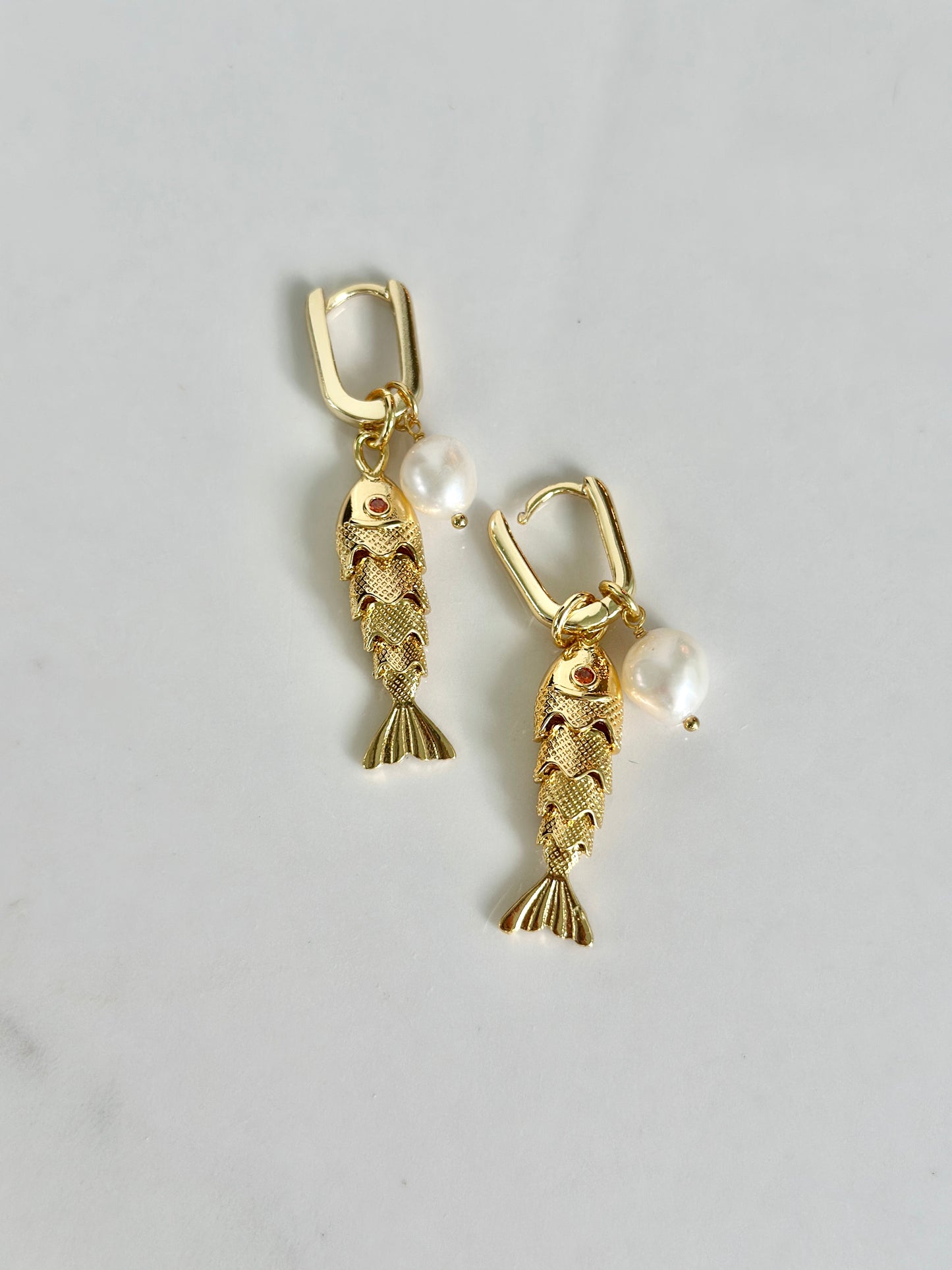 The Maritt Row Fish Earrings