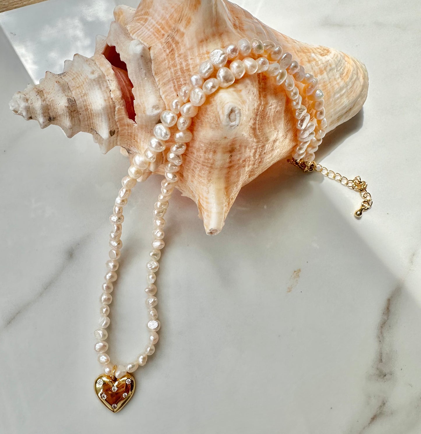 Marine Freshwater Pearl Necklace