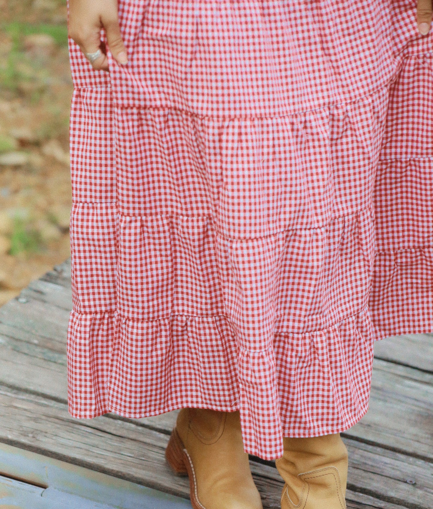 The Seaside Gingham Skirt