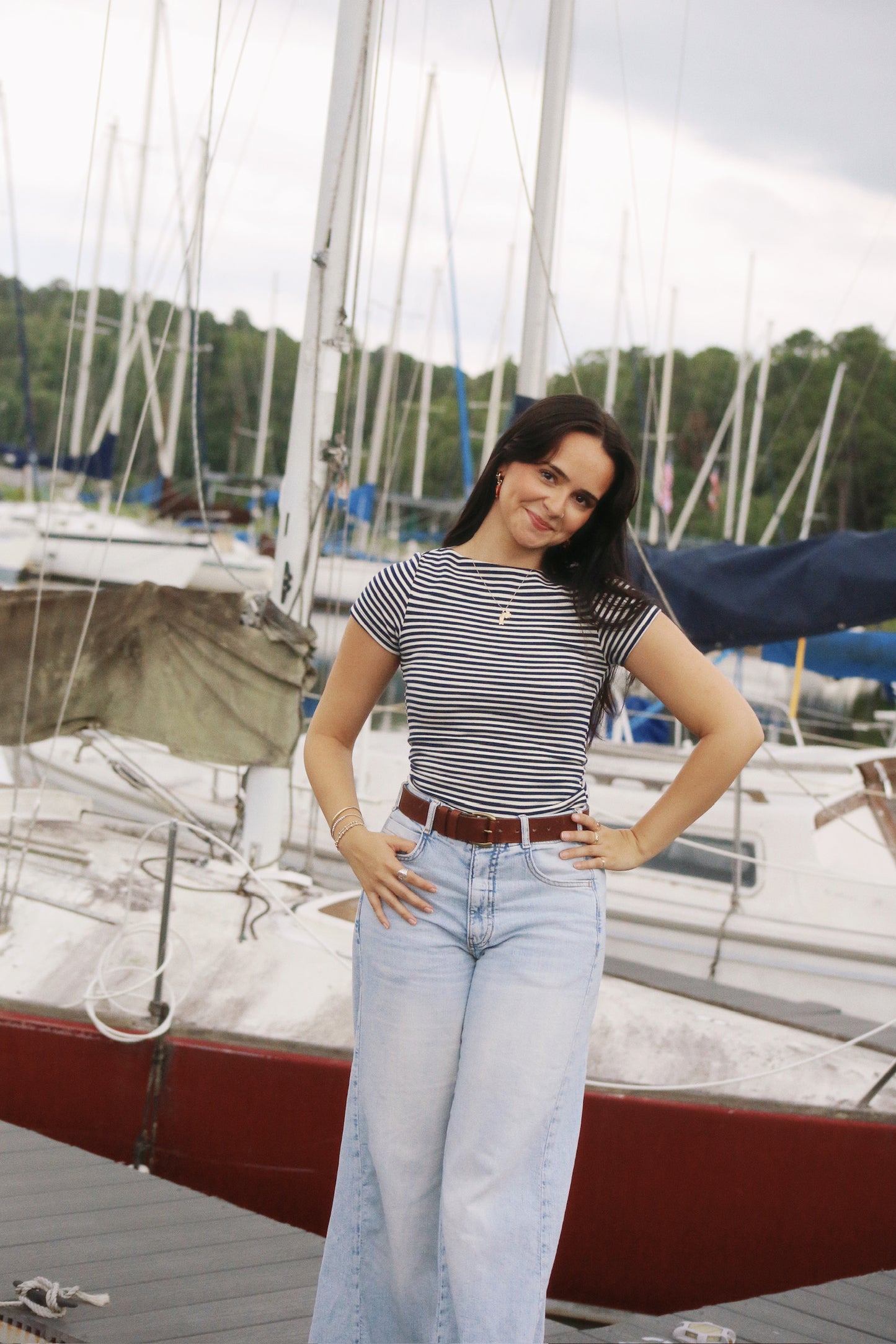 The Harbor Stripe Tee