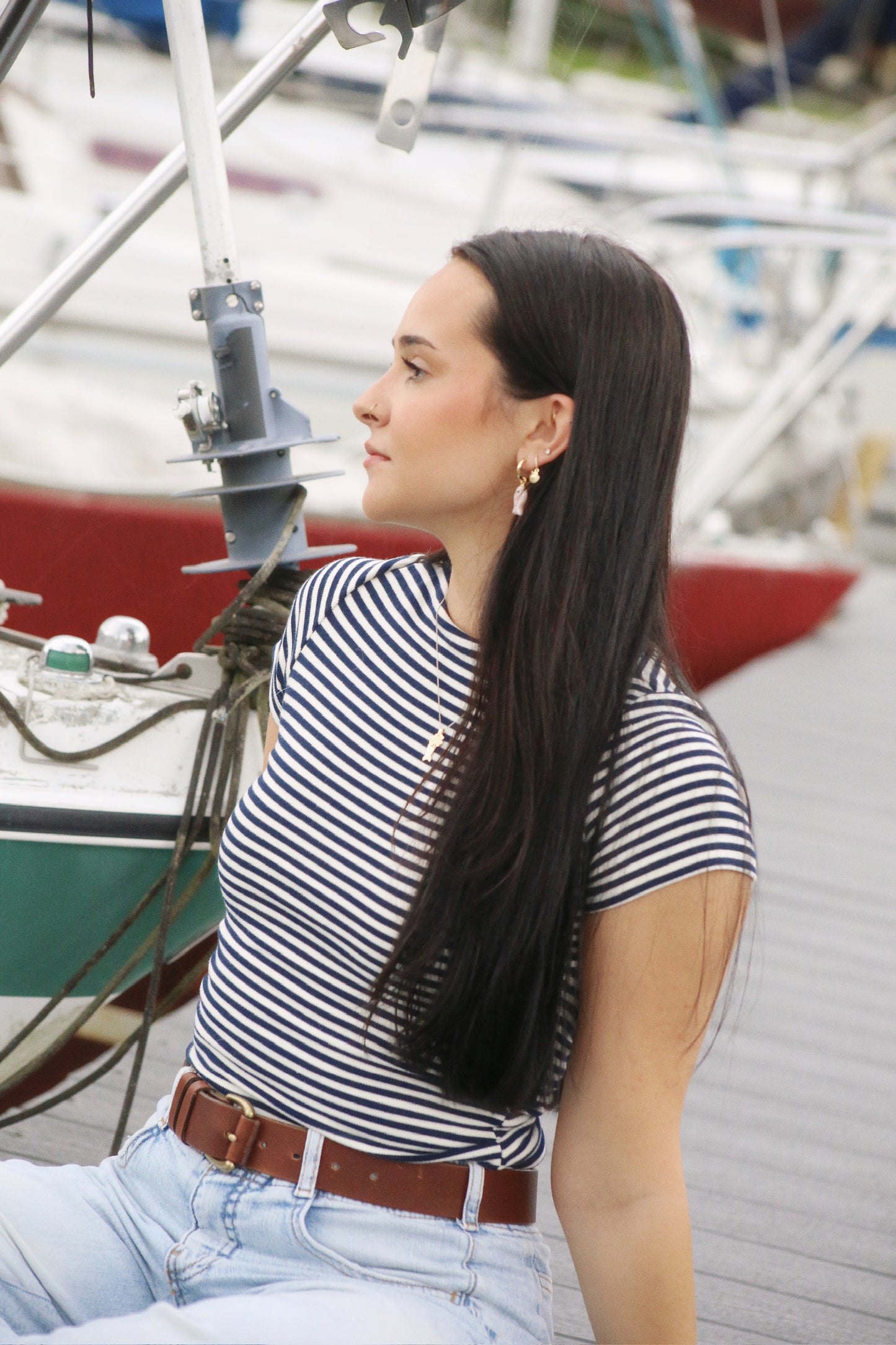 The Harbor Stripe Tee