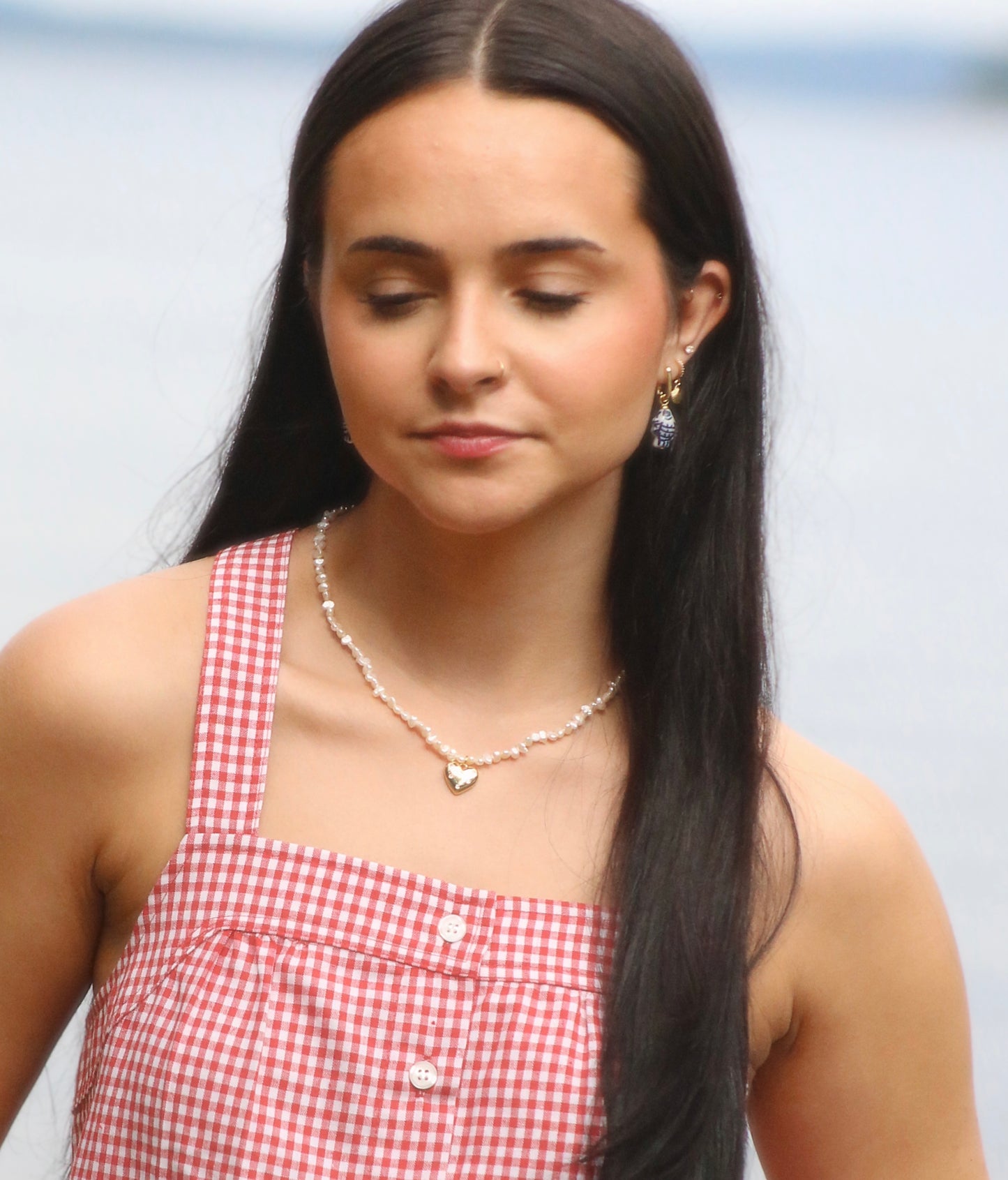 Marine Freshwater Pearl Necklace