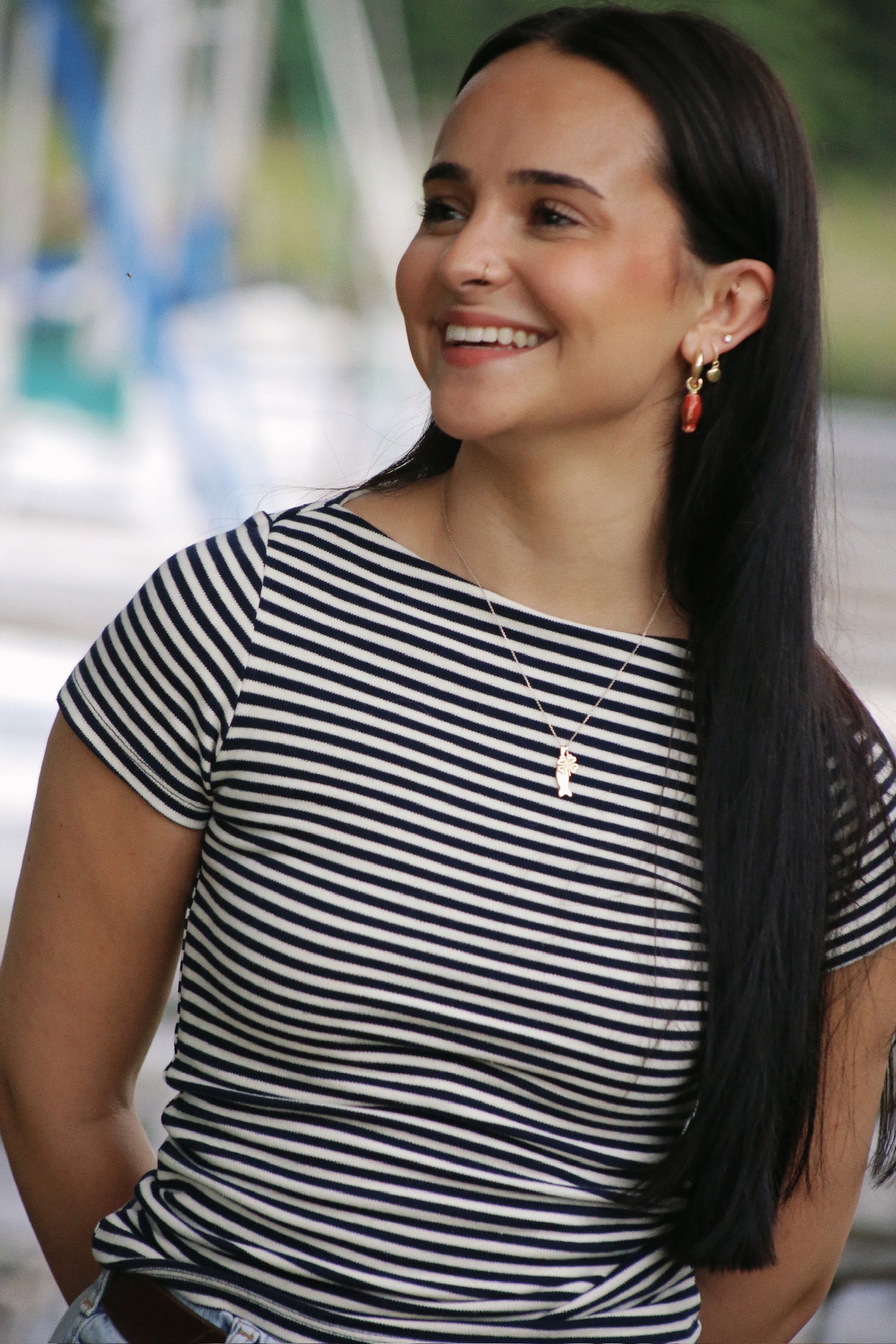 The Harbor Stripe Tee