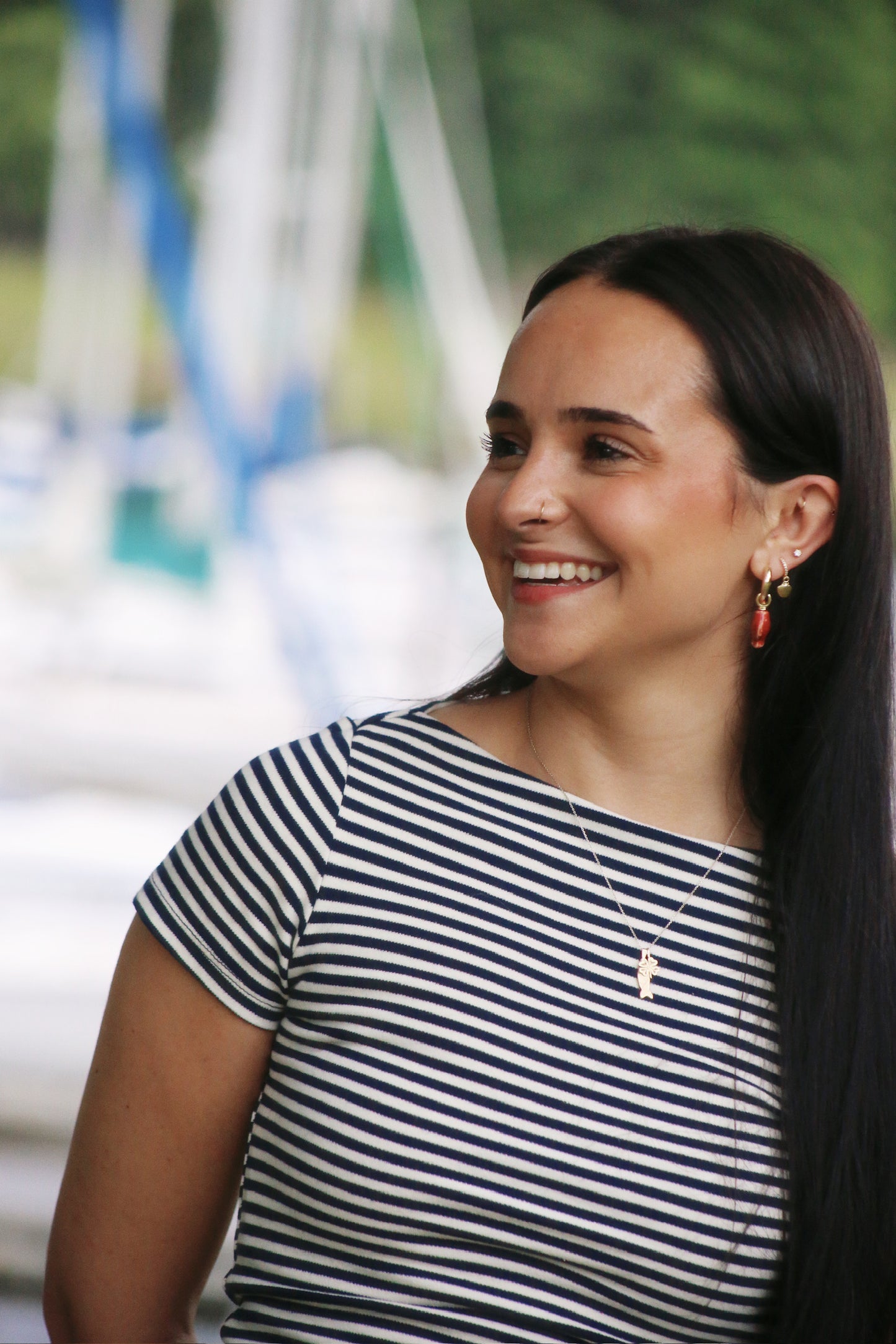 The Harbor Stripe Tee