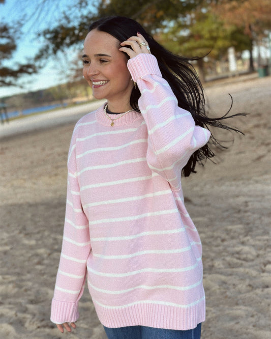 The Macey Stripe Sweater