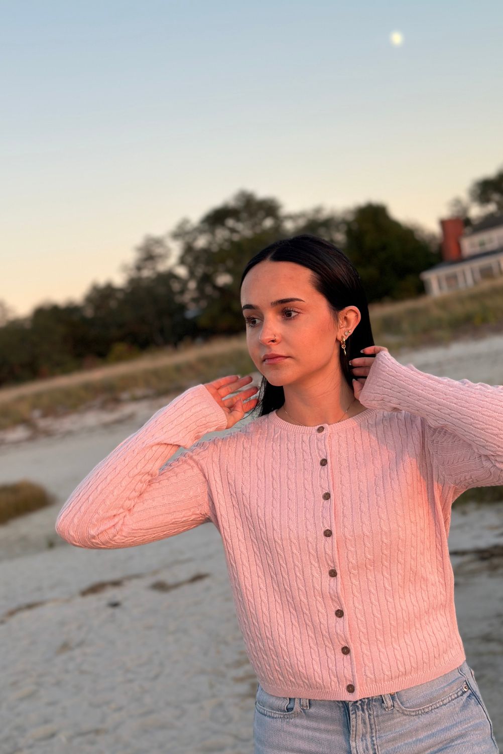 The Primrose Cable Cardigan