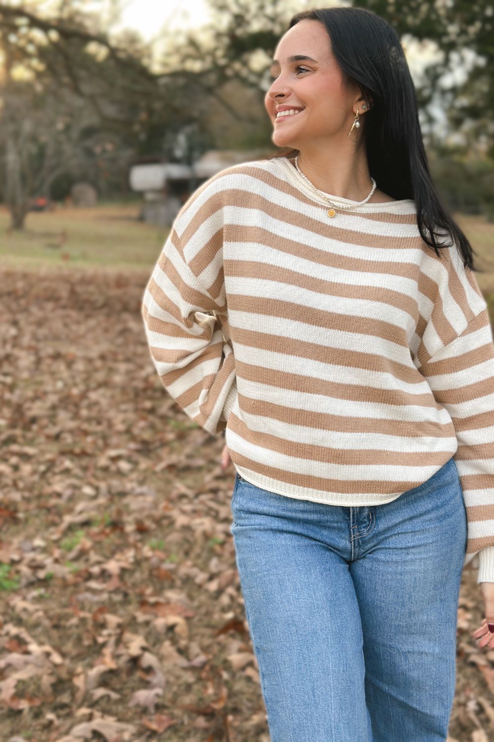 The Margaret Stripe Sweater