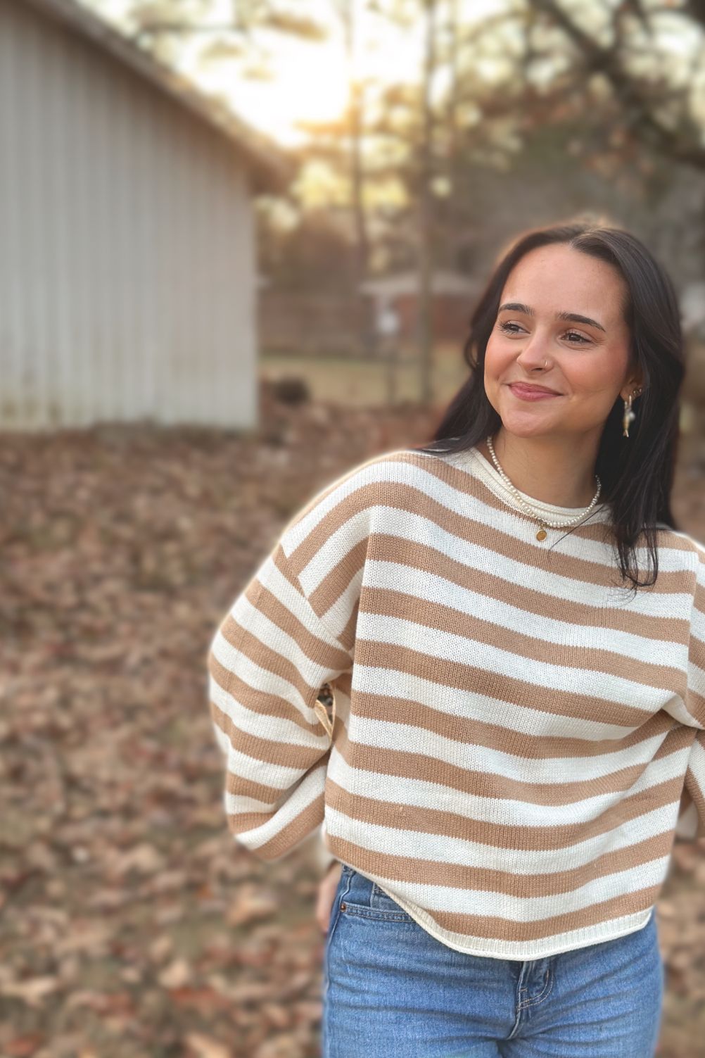 The Margaret Stripe Sweater