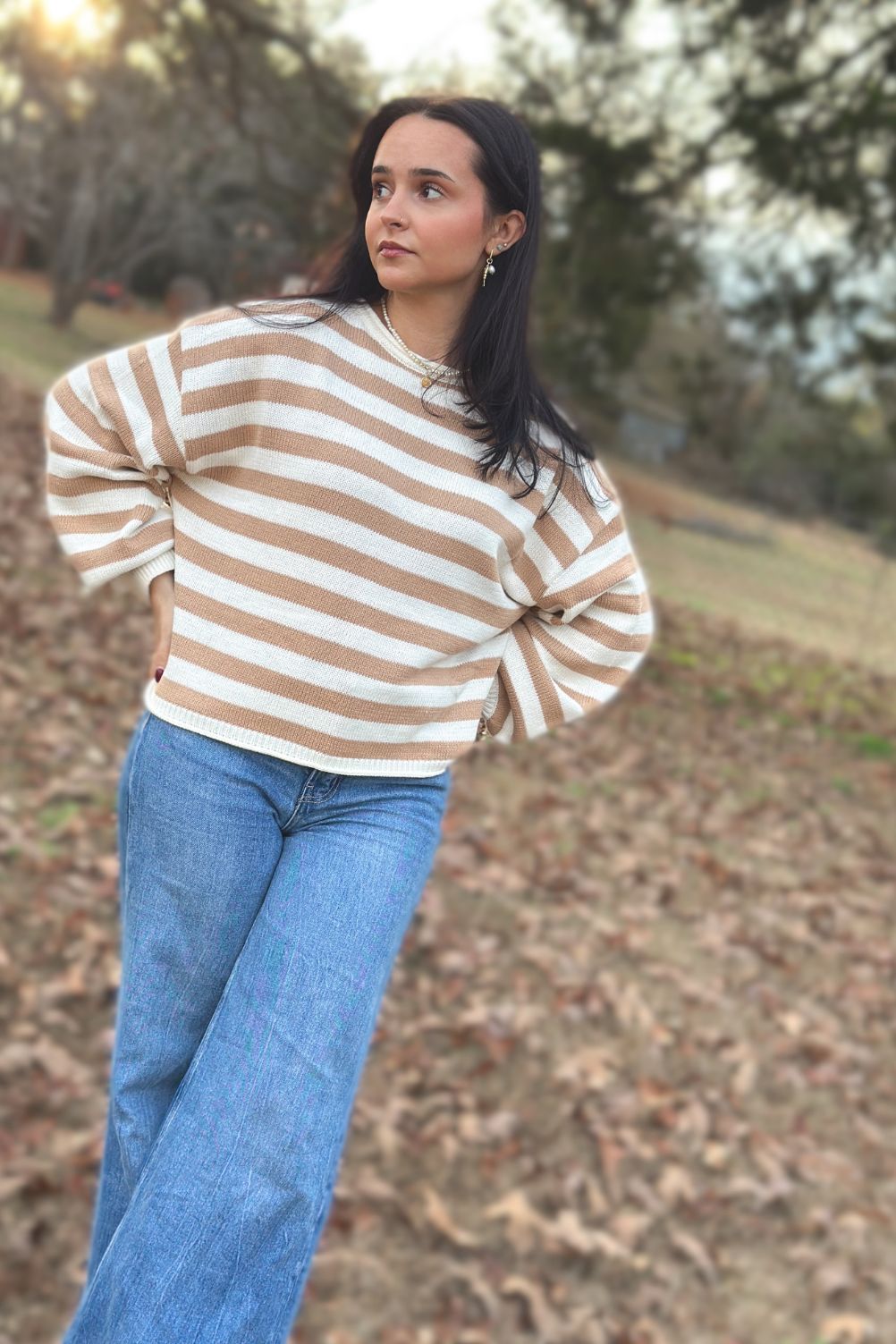 The Margaret Stripe Sweater