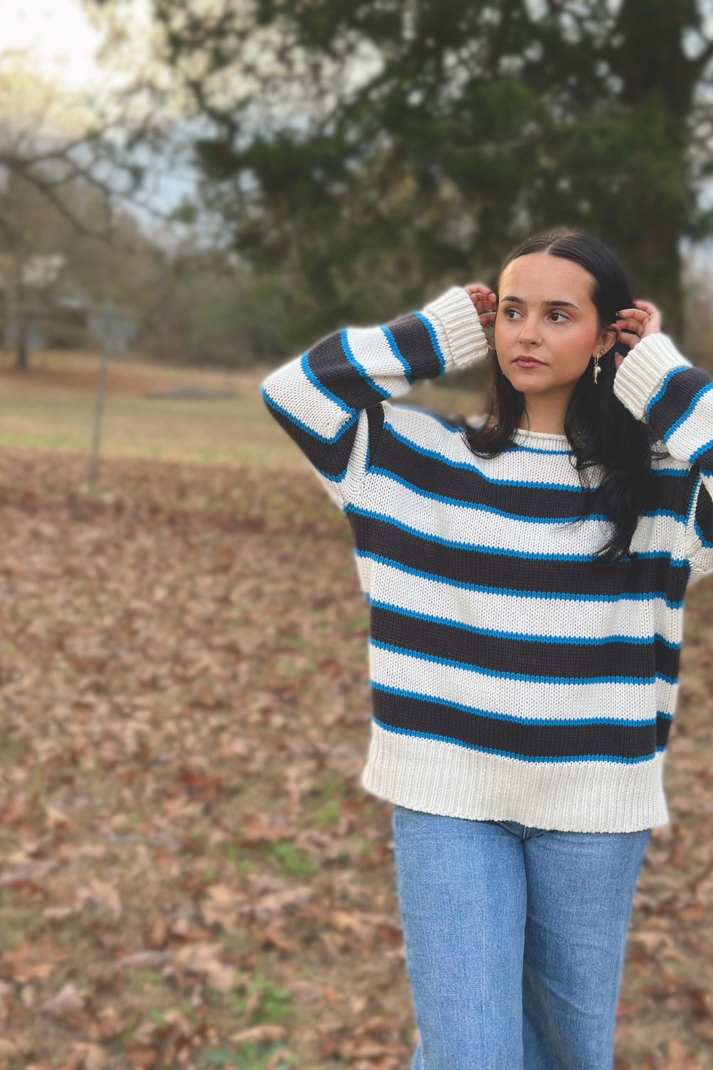The Nora Stripe Sweater