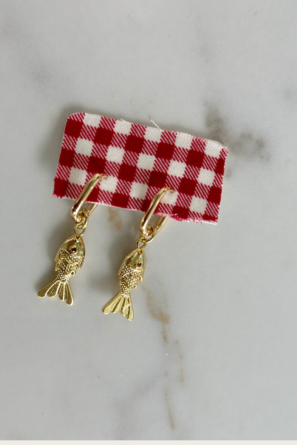 The Baby Marrit Row Fish Earrings