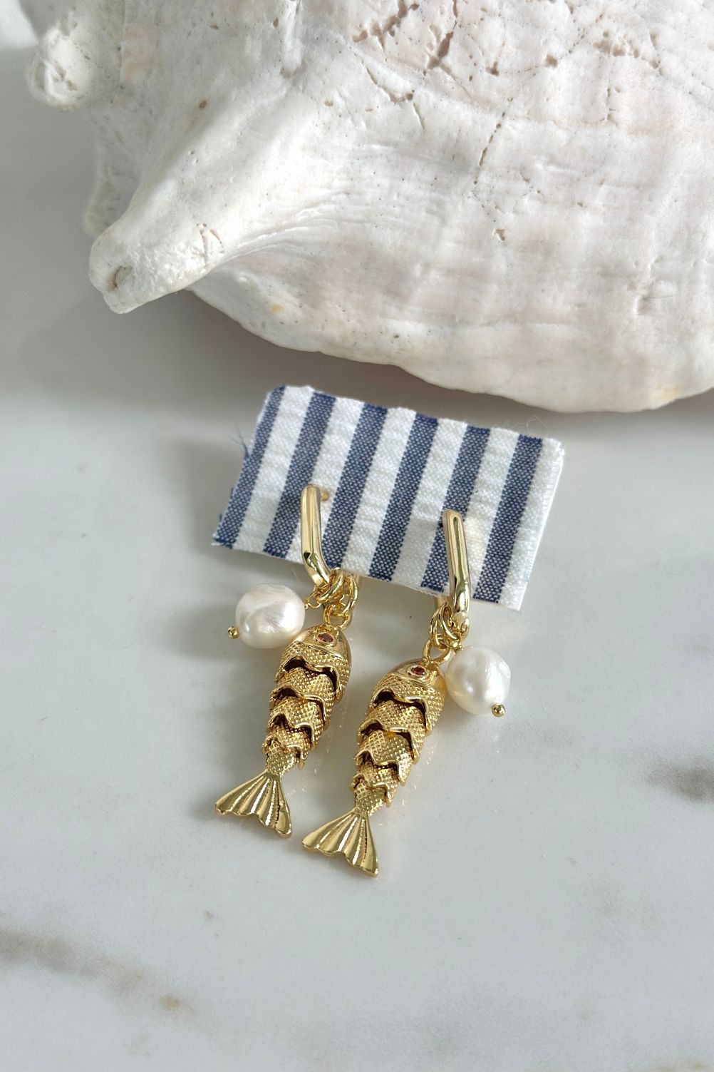The Maritt Row Fish Earrings