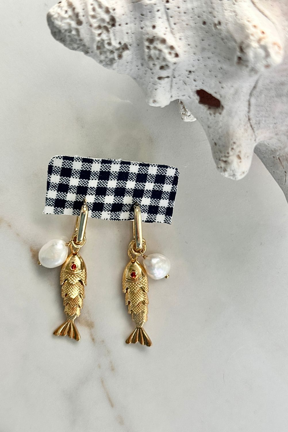 The Maritt Row Fish Earrings